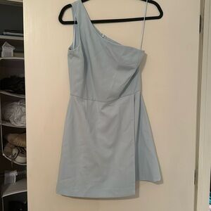 French connection light blue one shoulder dress. Worn twice
